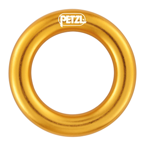 Petzl RING S Manuales