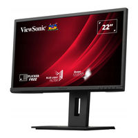 ViewSonic VG2240 Guia Del Usuario