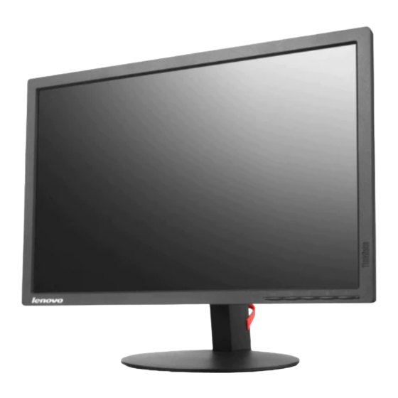 Lenovo ThinkVision T2054pC 60G1 Manuales