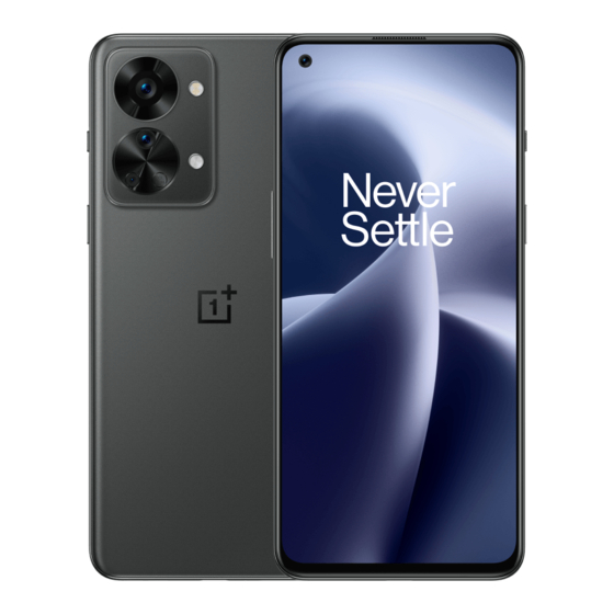 OnePlus Nord 2T 5G Manual Del Usuario
