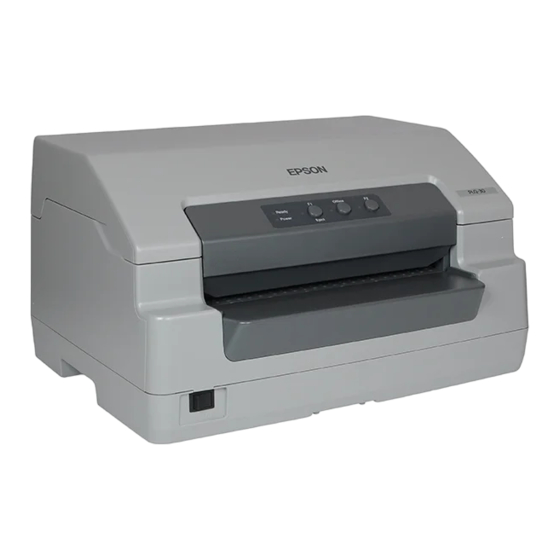 Epson PLQ-30 Manual De Usuario