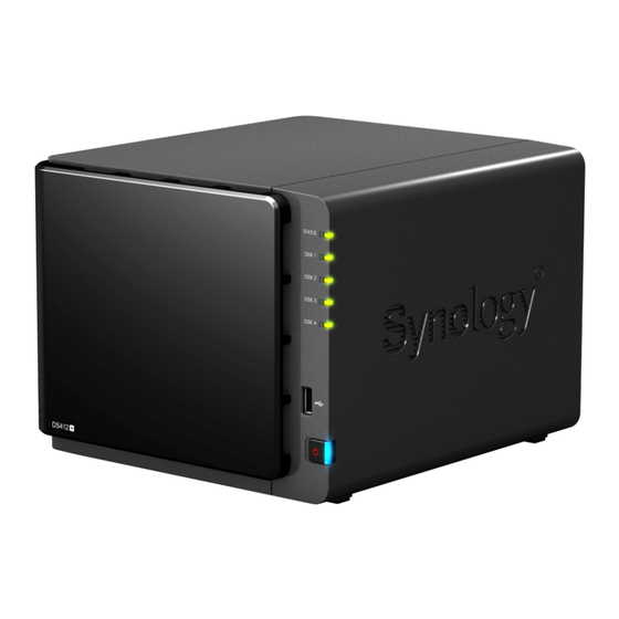 Synology DiskStation DS412+ Guía De Instalación Rápida