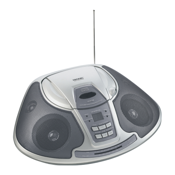 Tronic KH 7000 Instrucciones De Manejo
