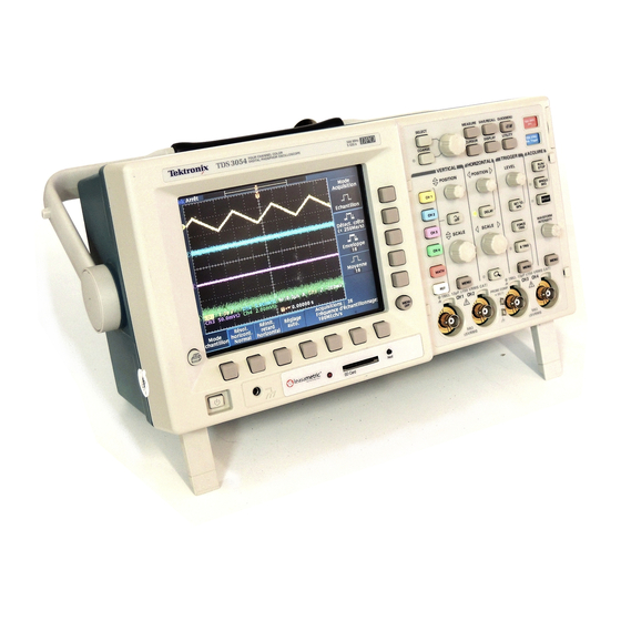 Tektronix TDS3000B Manual Del Usuario