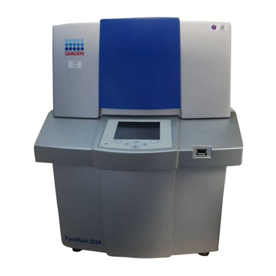 Qiagen PyroMark Q24 MDx Manual De Usuario