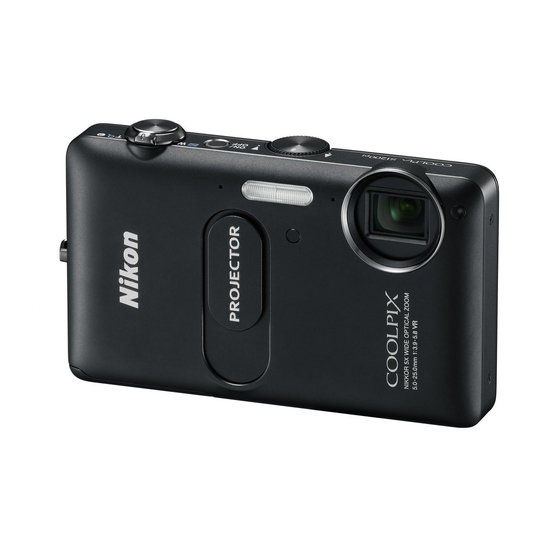Nikon Coolpix S1200pj Manuales