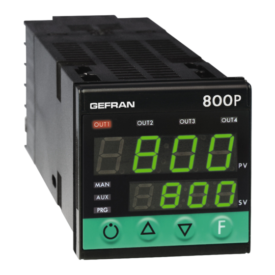 gefran 800P Manuales