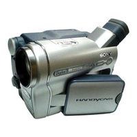 Sony HANDYCAM DCR-TRV460 Guía De Operación