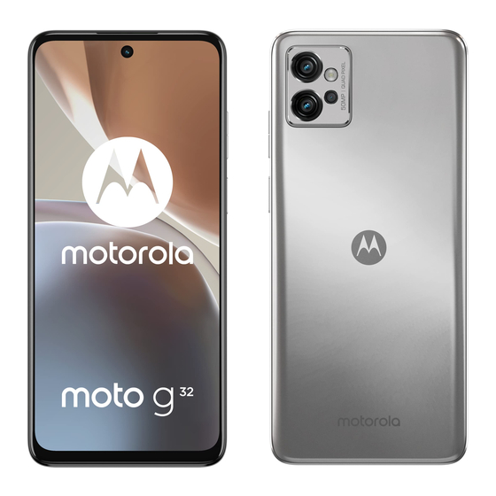 Motorola moto g32 Guia Del Usuario