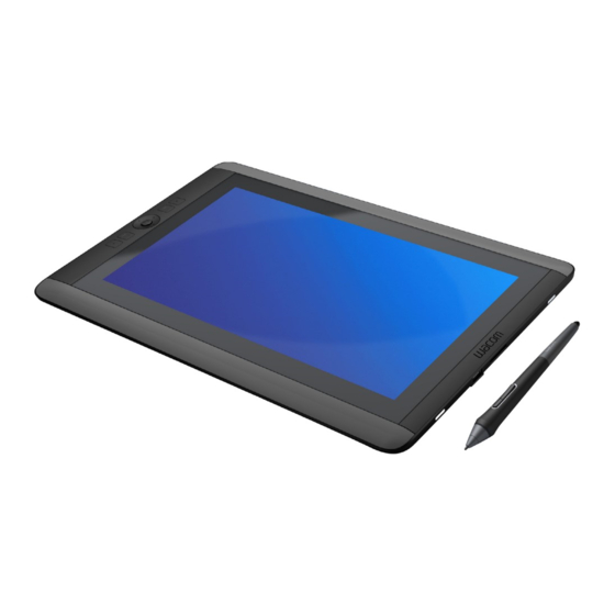 Wacom Cintiq Companion Manual Del Usuario
