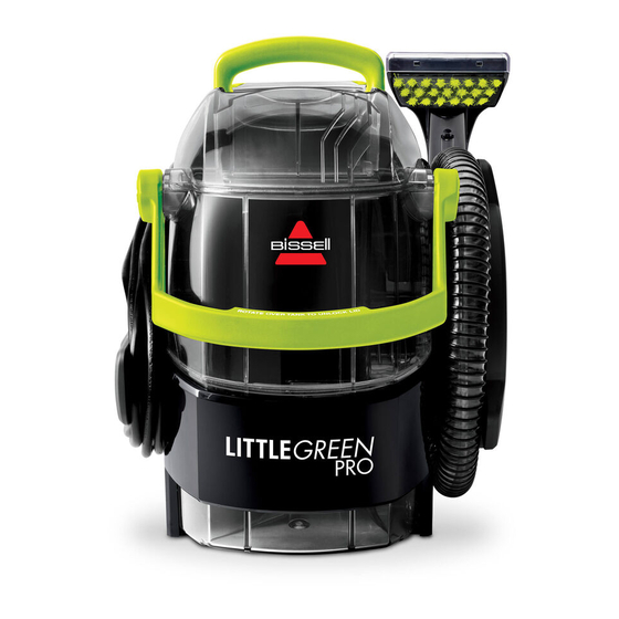 Bissell LITTLE GREEN PRO 2505 Manuales