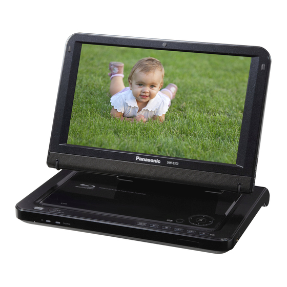 Panasonic DMP-B200 Instrucciones De Funcionamiento