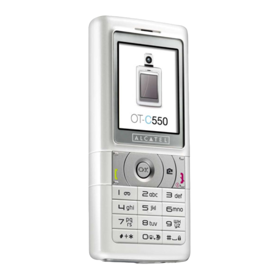 Alcatel OT-C550 Manual Del Usuario