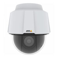 Axis P5655-E PTZ Guia Del Usuario