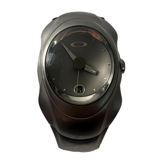 Oakley TimeBomb Manual De Instrucciones