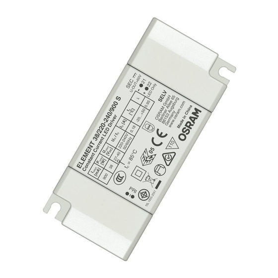 Osram ELEMENT 6/220-240/150 S Manual De Instrucciones