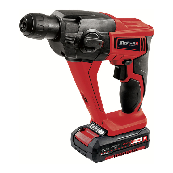 EINHELL TE-HD 18 Li Manual De Instrucciones