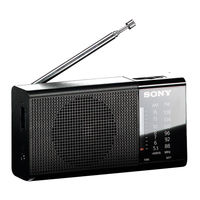 Sony ICF-P36 Manual De Instrucciones