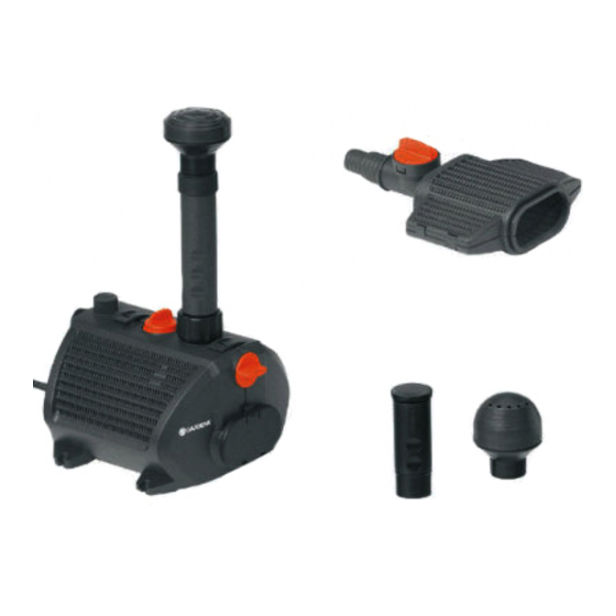 Gardena FP 750 E Manual De Instrucciones