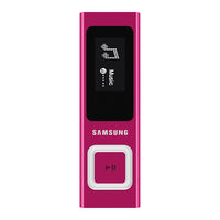 Samsung YP-U6 Manual De Instrucciones