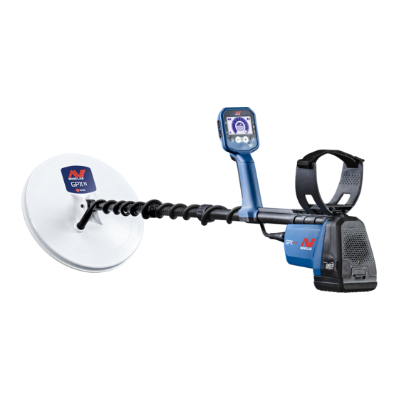 Minelab GPX 6000 Manual De Usuario