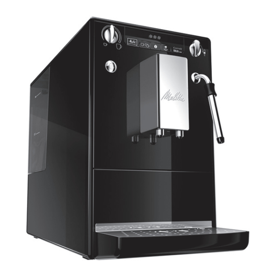 melitta Caffeo SOLO&milk Manual De Instrucciones