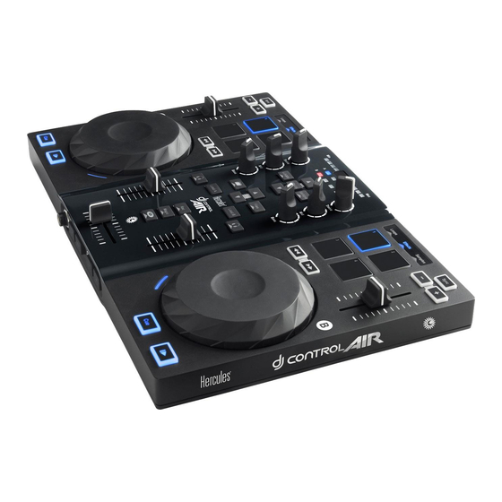 Hercules DJ CONTROL AIR Guía Del Inicio Rápido