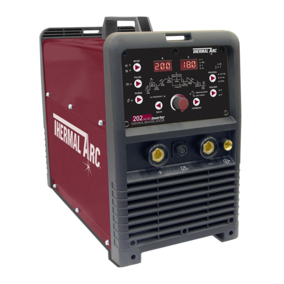 Thermal Arc 202 AC/DC Manual De Utilización