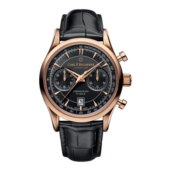 Carl F. Bucherer MANERO FLYBACK Manuales