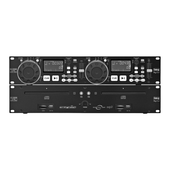 IMG STAGELINE CD-230USB Manual De Instrucciones