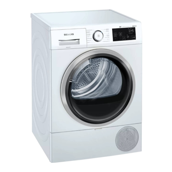 Siemens WT47URH2ES Manual De Usuario E Instrucciones De Montaje