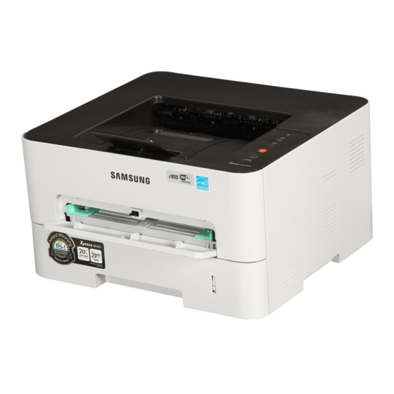 Samsung Xpress M301 Serie Manuales