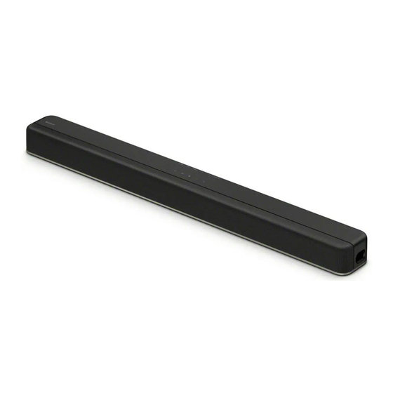 Sony HT-X8500 Manual De Instrucciones