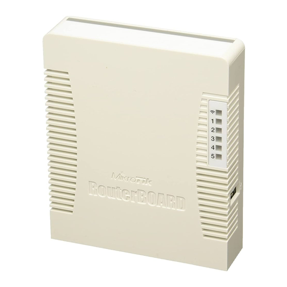 MikroTik RB951Ui-2HnD Guía Rápida