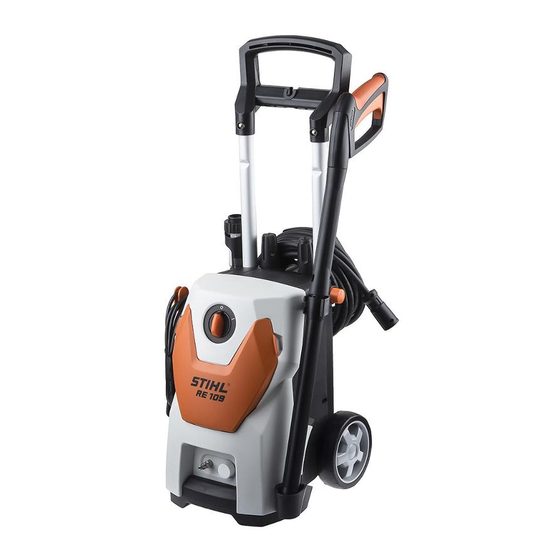 Stihl RE 109 Manual De Instrucciones