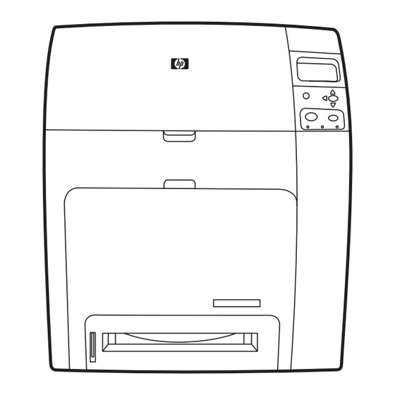 HP Color LaserJet 4700 Serie Guia Del Usuario