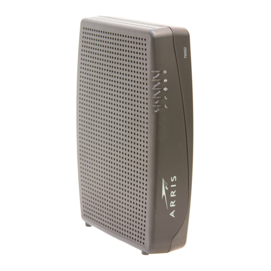 Arris Touchstone TM1602 Guia Del Usuario