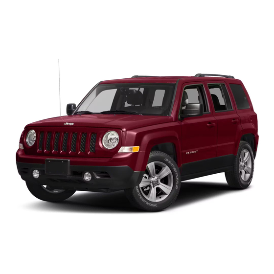 Jeep Patriot 2017 Manual Del Propietário