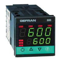 gefran 600 Guía De Usuario