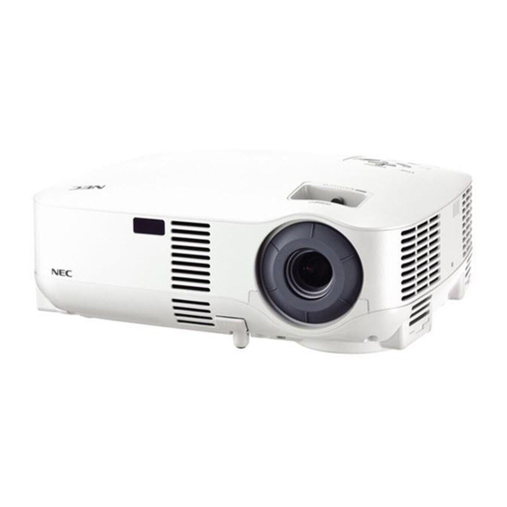 NEC VT580 Guia De Inicio Rapido