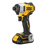 DeWalt DCF809 Manual De Instrucciones