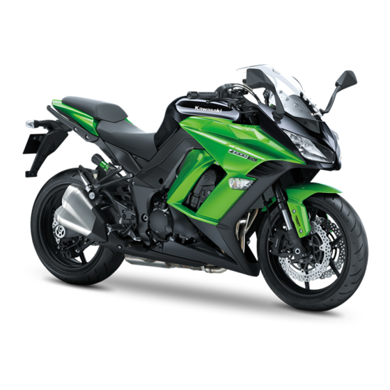 Kawasaki Z1000SX 2015 Manual Del Propietário