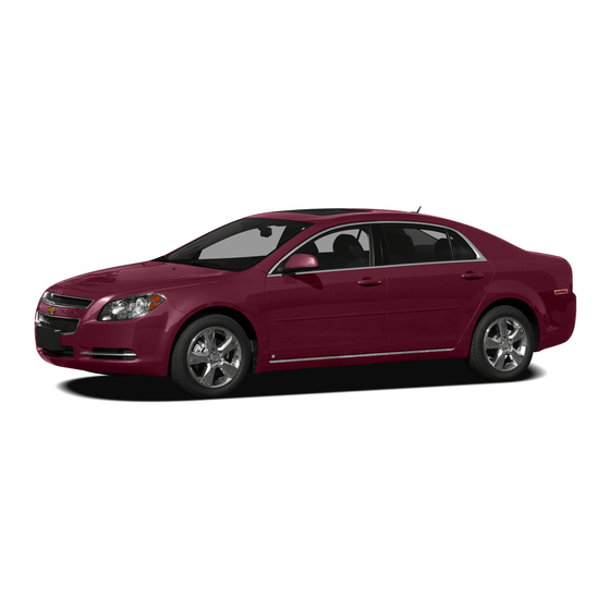 Chevrolet Malibu 2011 Manuales