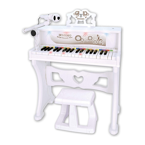 Bontempi Toy Band Star 10 8000 Libro De Instrucciones