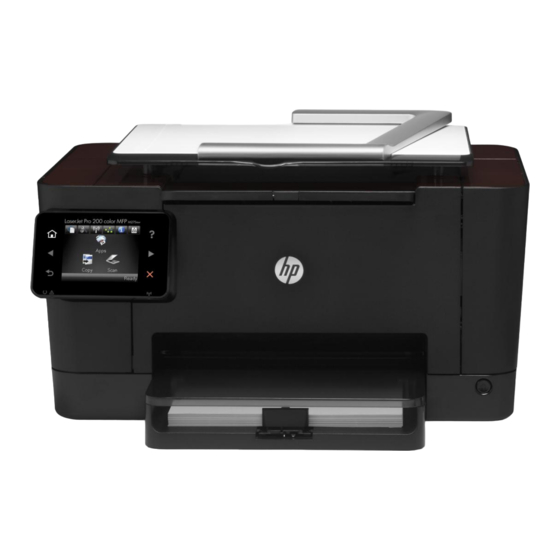 HP TOPSHOT LASERJET PRO M275 Guia Del Usuario