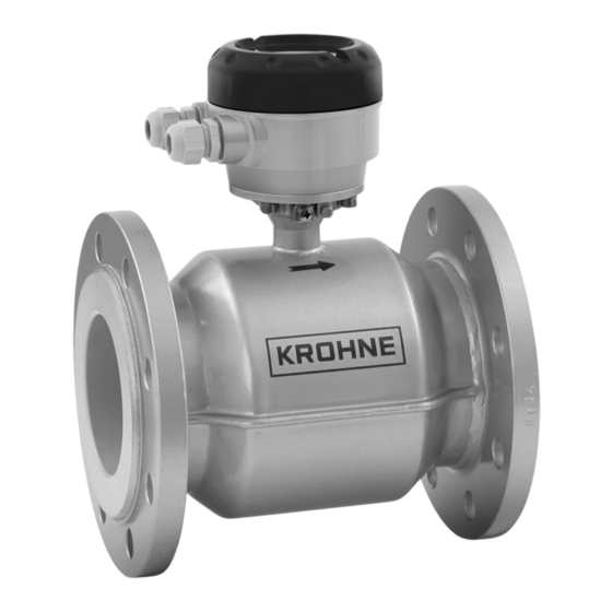 KROHNE OPTIFLUX 2000 Manual De Instrucciones