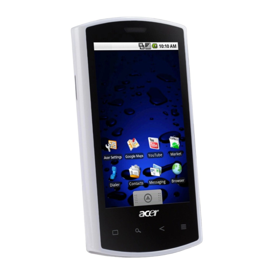 Acer Liquid E Manuales