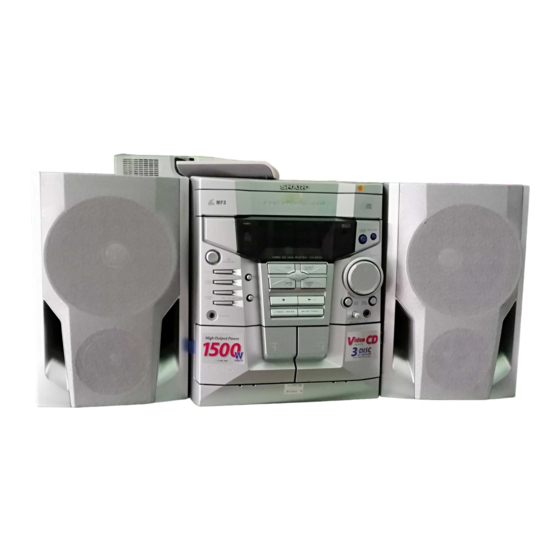 Sharp CD-ES111H Manual De Manejo