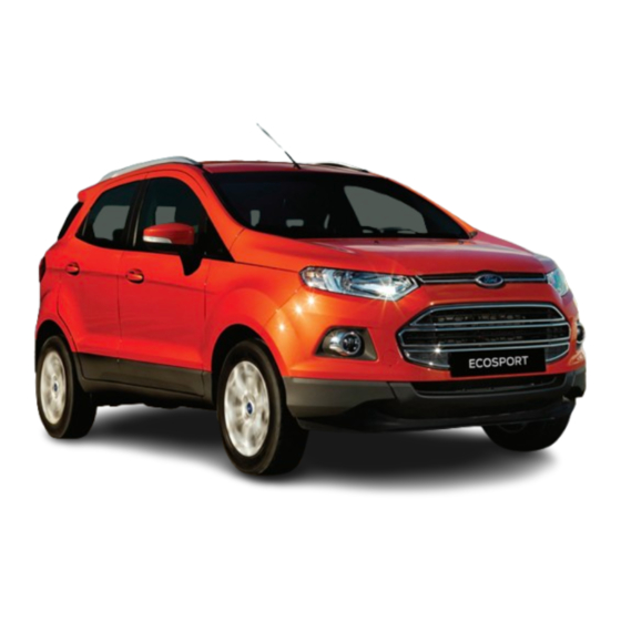 Ford ECOSPORT 2014 Guía Breve