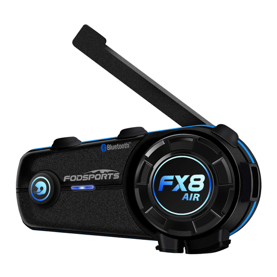 FODSPORTS FX8 AIR MANUAL Descargar en PDF | ManualsLib